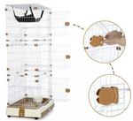 Multi-layer Pet Cat Ferret Parrot Cage Aviary Budgie Luxurious Wire Hamster