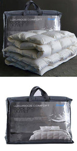 DreamZ 700GSM All Season Goose Down Feather Filling Duvet King Single