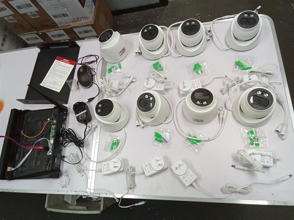 Kvenland 1080P Wi-Fi Security Camera System X8 with 8CH NVR