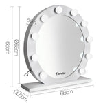 Embellir Make Up Mirror with LED Lights - White