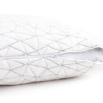 Giselle Bedding Memory Foam Pillow Shredded Pillows Rayon Cover Soft King Size