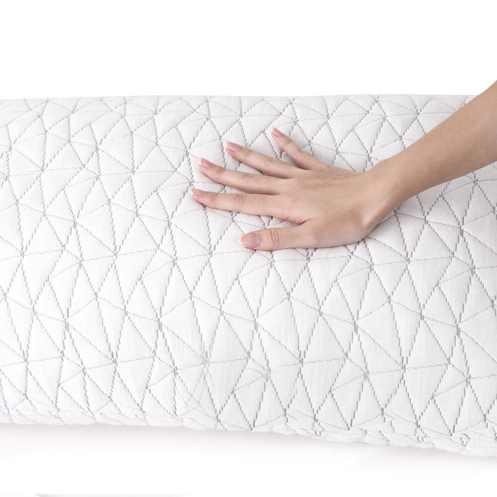 Giselle Bedding Memory Foam Pillow Shredded Pillows Rayon Cover Soft King Size