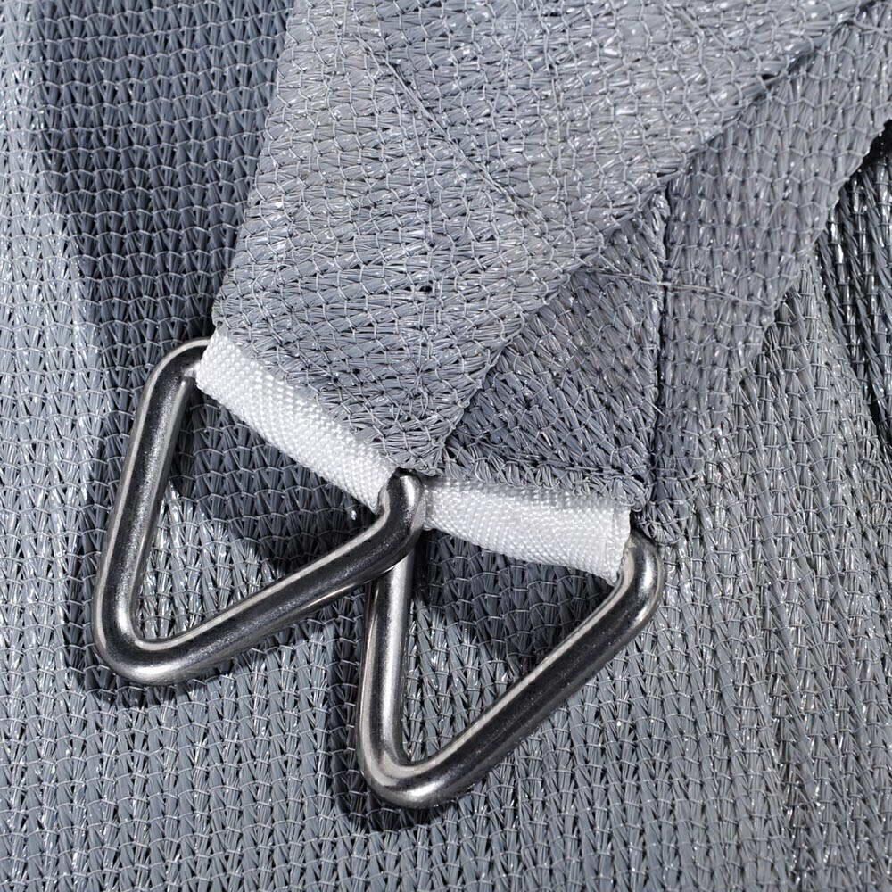 Instahut Sun Shade Sail Cloth Shadecloth Awning Shade Canopy Rectangle 280gsm